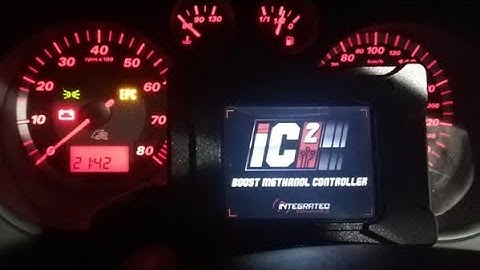 IC2 BOOST METHANOL CONTROLLER - ANALOG VERSION TEST ON VW GOLF MK4 BIG TURBO 600HP