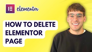 How to Delete Elementor Page [2025 Guide]