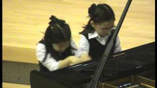 J.Brahms Hungarian Dance No.1 piano 4 hands　光山ピアノ