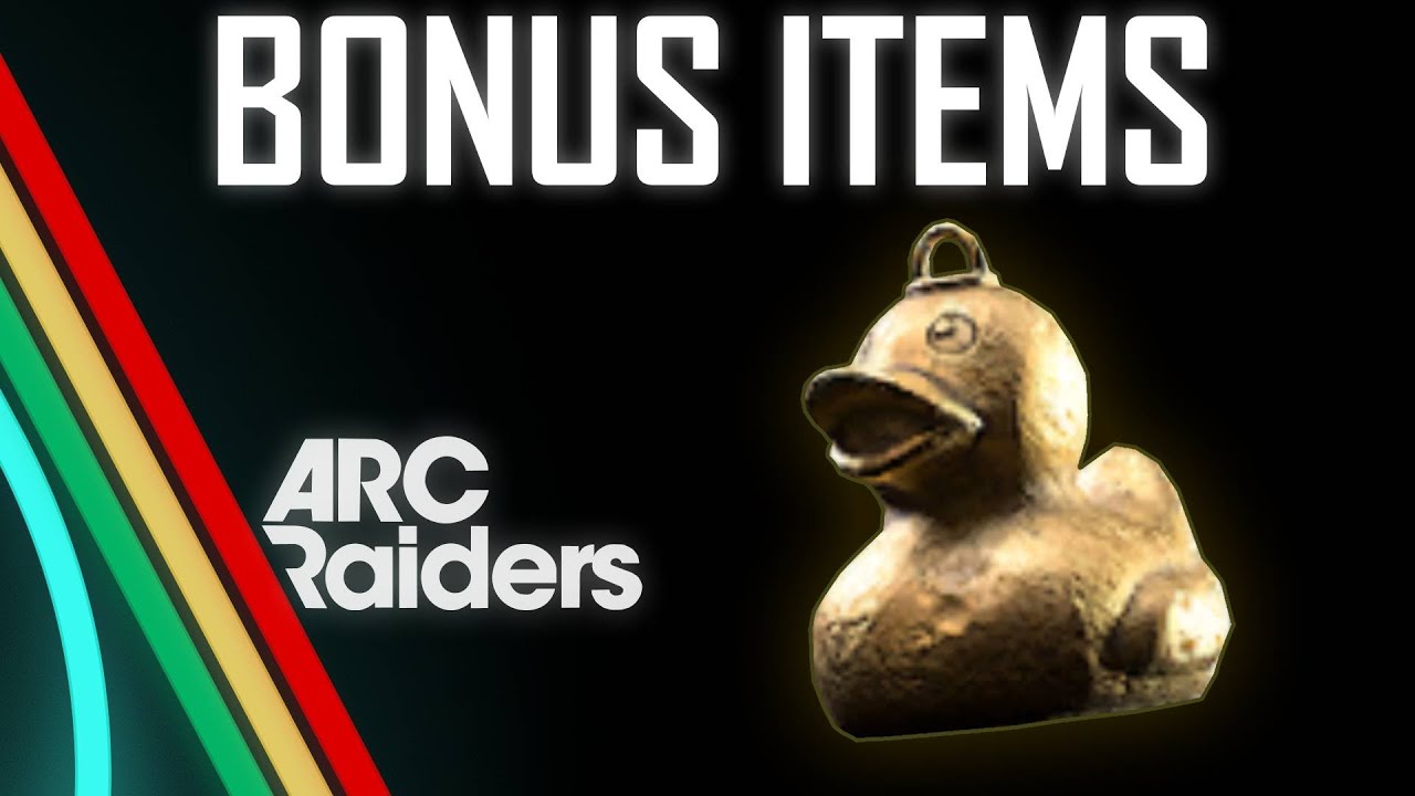 Arc Raiders Pre order & Deluxe BONUS ITEMS - YouTube