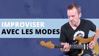 Comment improviser à la guitare avec les modes ?