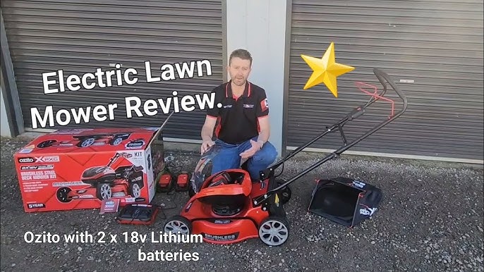 48cm 36V Lithium-ion Cordless Autosense Mower with 2 batteries