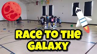 Race to the Galaxy Large Group Elementary PE Game