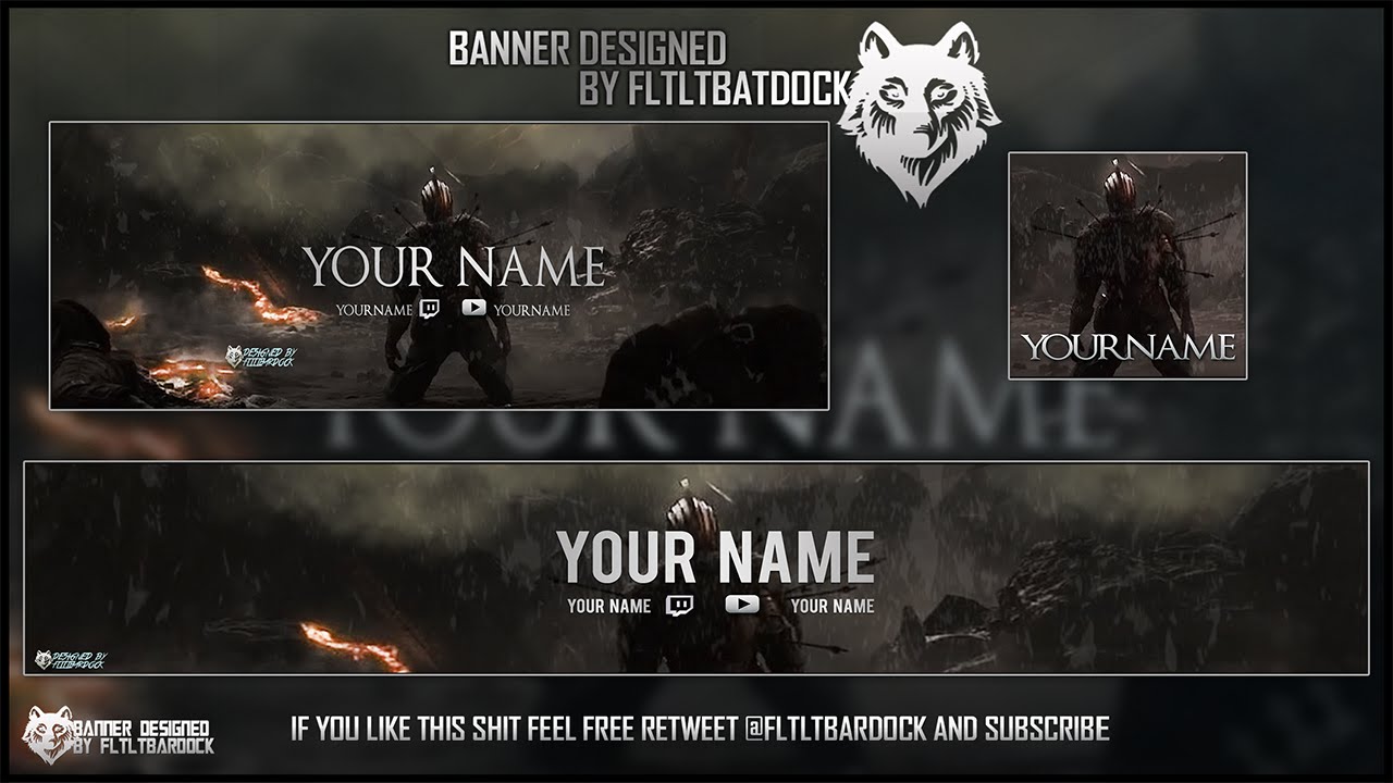 Free Gfx Dark Souls 3 Ds3 Free Youtube Banner Twitter Header