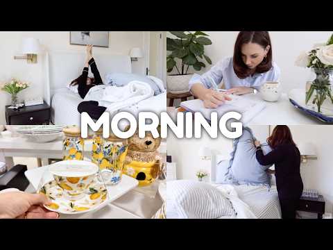 Morning Routine! Homegoods Shop, Planning, Organzing, Chores | Led Face Mask