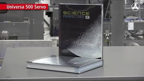 Shrink Wrapping Single Books (Kallfass Universa 500 Servo High Speed Shrink Wrap Machine)
