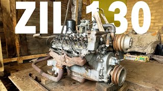 ZIL 130 Truck Engine FIRST START after overhaul | ЗИЛ 130