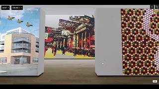 FrameVR new platform for building gallery exhibition 3D virtual space and for Virtual Reality