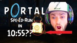 Portal: Inbounds speedrun in 10:55.93 [Former World Record]