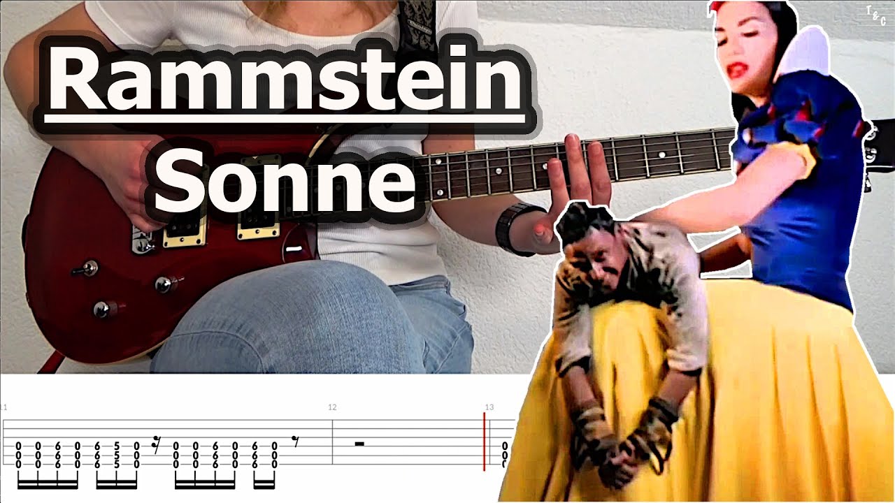 Sonne на гитаре. Рамштайн Сонне на гитаре. Sonne Tabs. Sonne Rammstein на гитаре. Sonne Rammstein обложка.