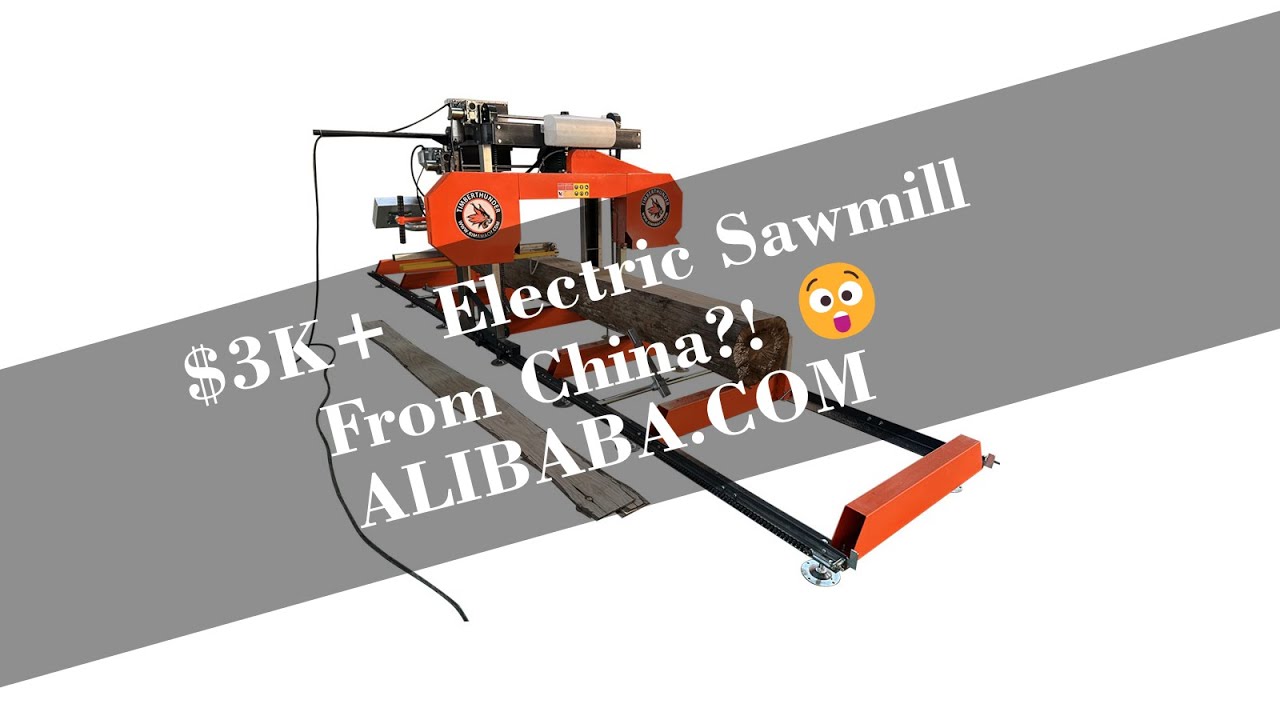 I Bought a Cheap China Electric Sawmill RS31EI From Rima Machinery on Alibaba – Unboxing & Assembly!