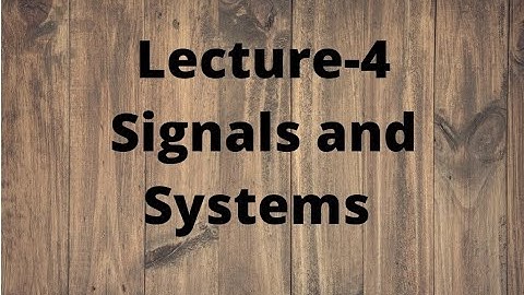 Lecture-4 Signals and systems || operations on discrete time signals