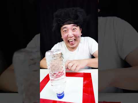 Smart Beggar Clears 3 Water Bottle Challenges 💧 King Must Give Him the Hot Dog 😂