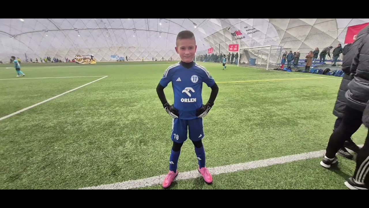 Olek w barwach Wisły Płock podczas ogólnopolskiego turnieju Wisła Płock Cup - Dzień I 