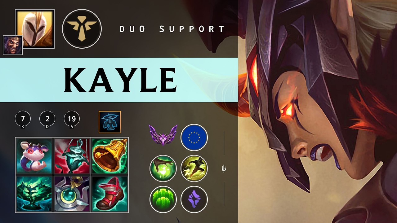 Kayle Support vs Pantheon - EUW Master Patch 26.04