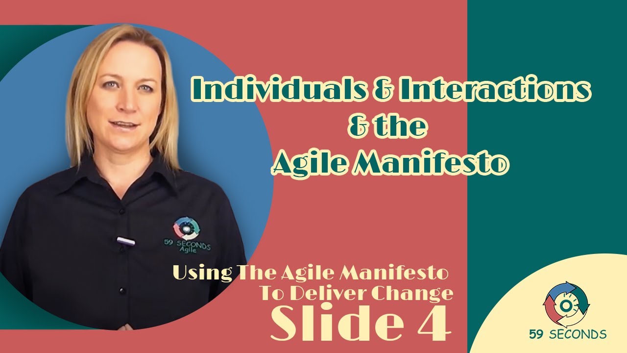 Individuals and Interactions and the Agile Manifesto