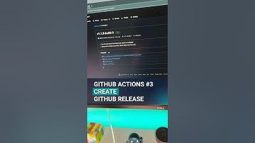 ⚡️GitHub Action #3. Create a GitHub Release #githubactions