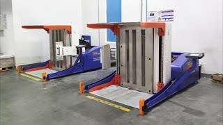 Two sets of WPT paper pile turners are being tested in a printing house #printingindustry #machine