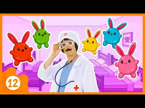 Doktor Çantasını Keşfediyoruz! 🩹 Şarkı Söyleyip Tavşana Yardım Edelim - Bebek Okulu
