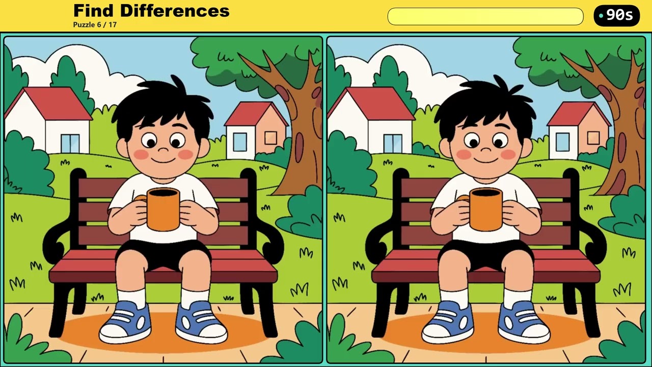 30 minutes brain booster : spot three difference