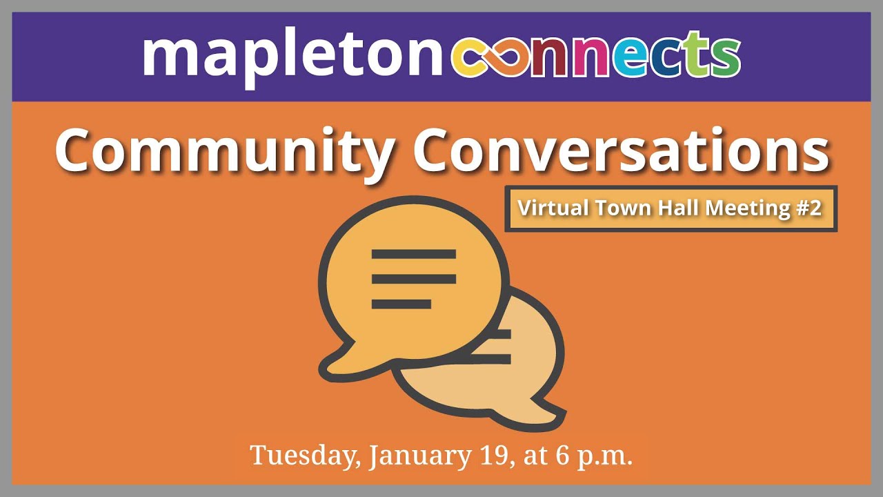 Community Conversation – Virtual Town Hall Meeting 1/19/21 - YouTube
