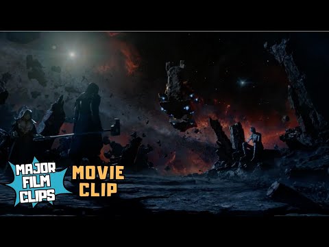 Ronin Confronting Thanos - Guardians of the Galaxy Vol. 1 (2014) IMAX Movie Clip HD