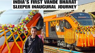 Download Lagu INAUGUREIS VAN INDIA'S EERSTE VANDE BHARAT-SLAAPTREIN | VAN Kamakhya NAAR Howrah  MP3