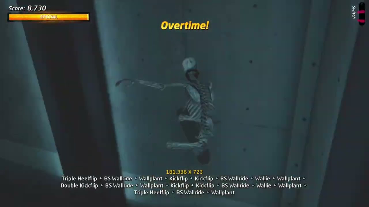 Roswell (No Special) 243 Million Combo in thps 1+2 with spider line