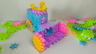 Build puzzle wheel loader truck | Puzzle | Toys screenshot 2