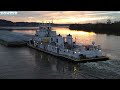 The Towboat Aaron F. Barrett Video Shot with DJI Mini 3 Pro