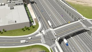 3D Animation of Proposed Overpass at Interstate 70 by POITRA Visual