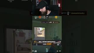 f0rest just felt it 💀 #counterstrike #cs2 #twitchclips