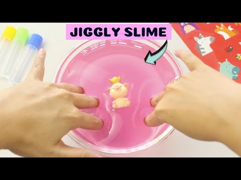 Video JIGGLY WATER SLIME | cách làm slime lỏng từ hồ nước... - youtube