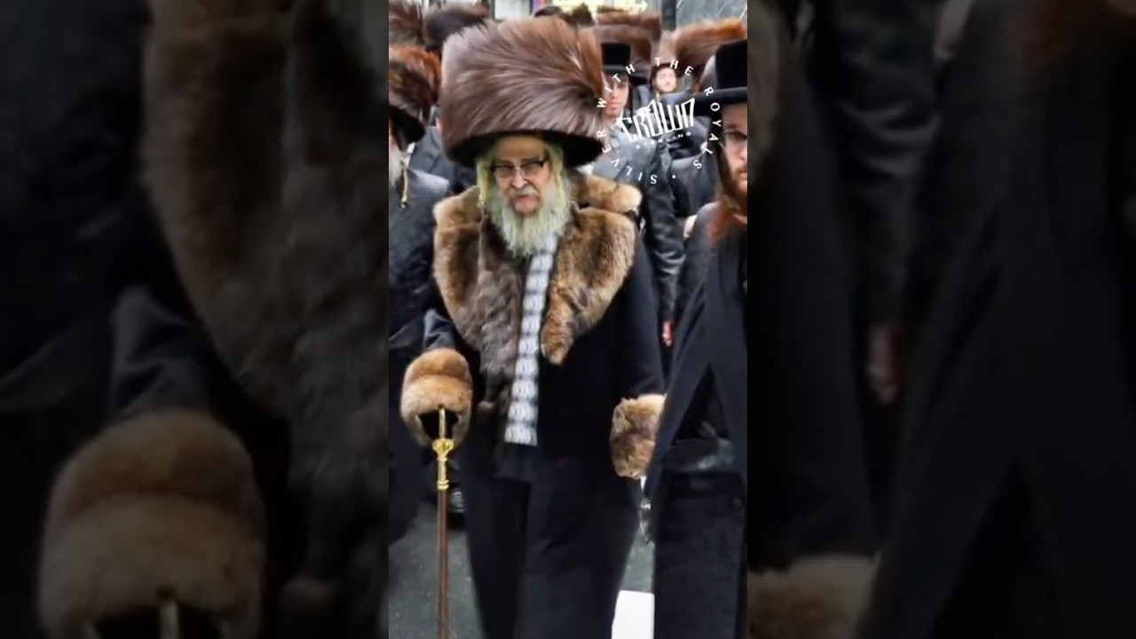 צפו במקל החדש המלכותי של כ״ק האדמו״ר מסאטמאר