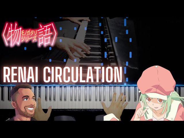 Bakemonogatari - Renai Circulation | Piano class=