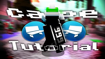 How To Make Your OWN CUSTOM CAPE in MCPE, MCBE (Works On ANY Server)