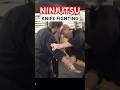 How To Do NINJUTSU Knife Fighting GRAPPLING #Shorts