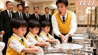 Triplets Copy the CEO’s Every Move — No One Knows They’re His Kids