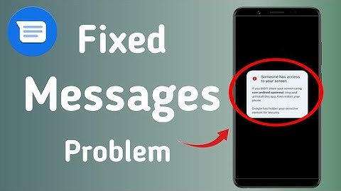 How to Fix Someone has access to your screen message problem | You’re sharing your screen Error Fix