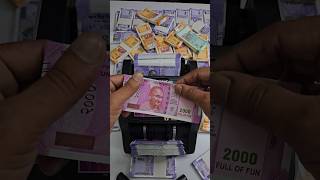 Can a counting machine detect fake notes? 🤔 💸 #shorts