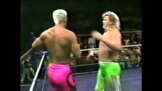 Wrestlevessel Exclusive: The Black Scorpion Interrupts a Sting vs Bobby Eaton Match