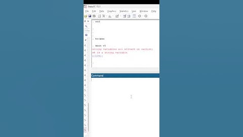 Stata String a Numeric (Variable de texto a numérica) #estadística #stata