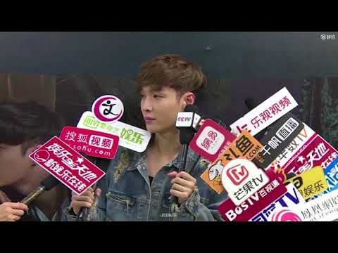 【張藝興】 171012 Zhang Yixing Lay - 張藝興事業版圖發佈會後台群訪