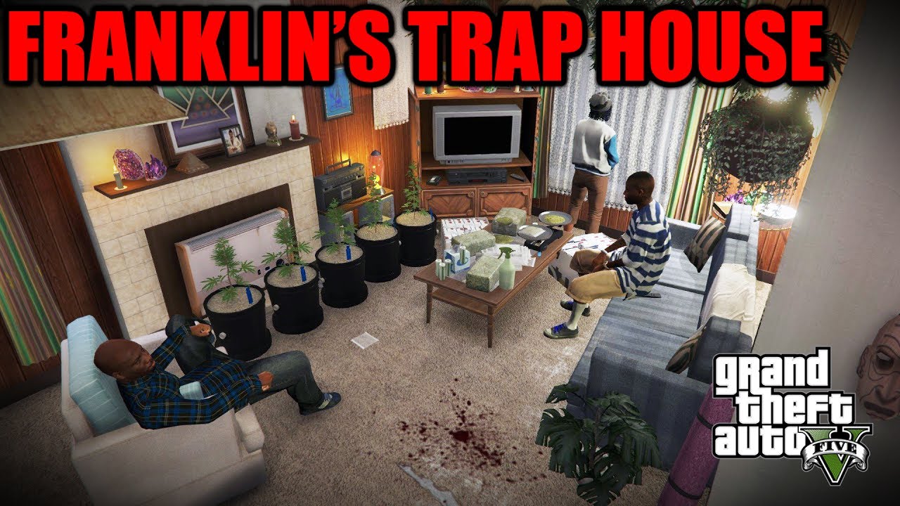 GTA 5 PC Franklin's Trap House MOD YouTube