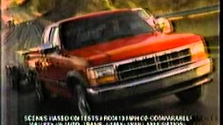 1992 Dodge Dakota Magnum V8 commercial