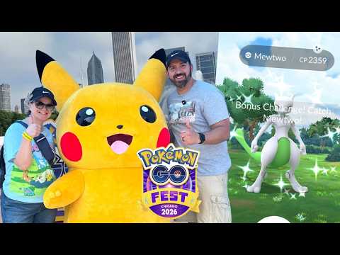 Pokémon Go Fest Chicago 2026! Shinies and Melting From the Heat!