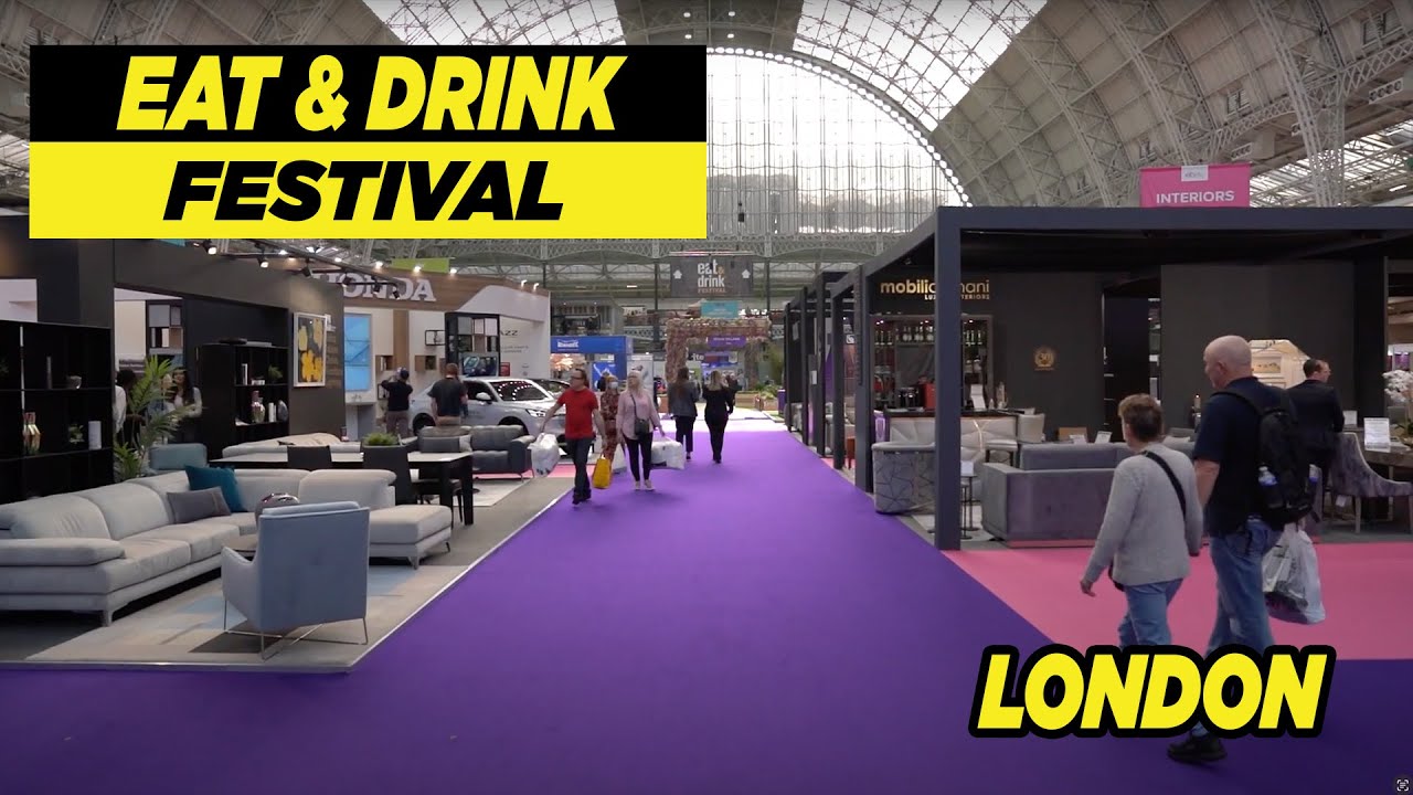 Eat and Drink Festival London Olympia 2022 MEET THE TRADERS YouTube