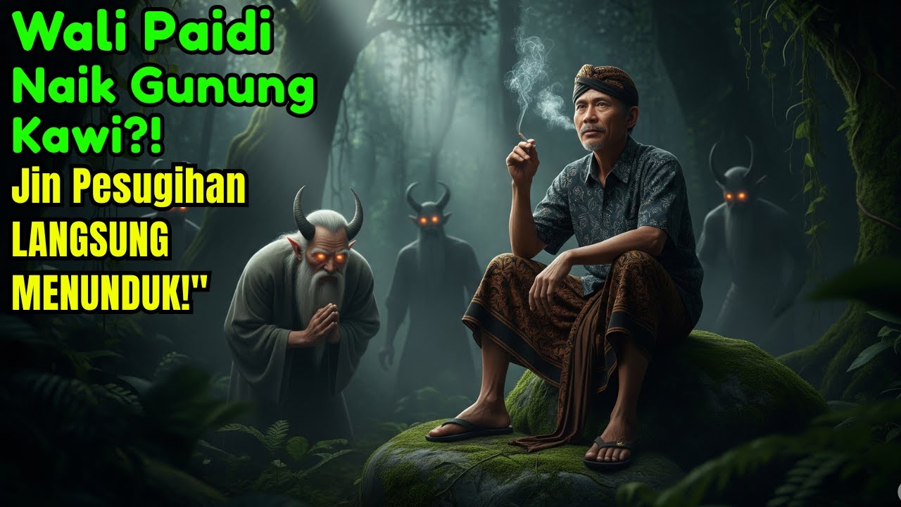 Wali Paidi Datangi Gunung Kawi! Jin Jin Pesugihan Langsung Gemetar Ketakutan…