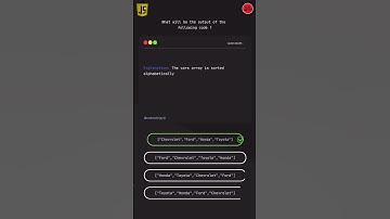 JavaScript Quiz For Beginners 🧠 | Question 27 #coding #javascript #tutorial #quiz #beginner