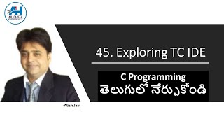 45 Turbo C IDE Menu Options Explained in Detail C Programming in Telugu